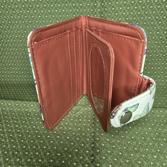 Colorful Butterfly Print Wallet - Picture 3 of 8